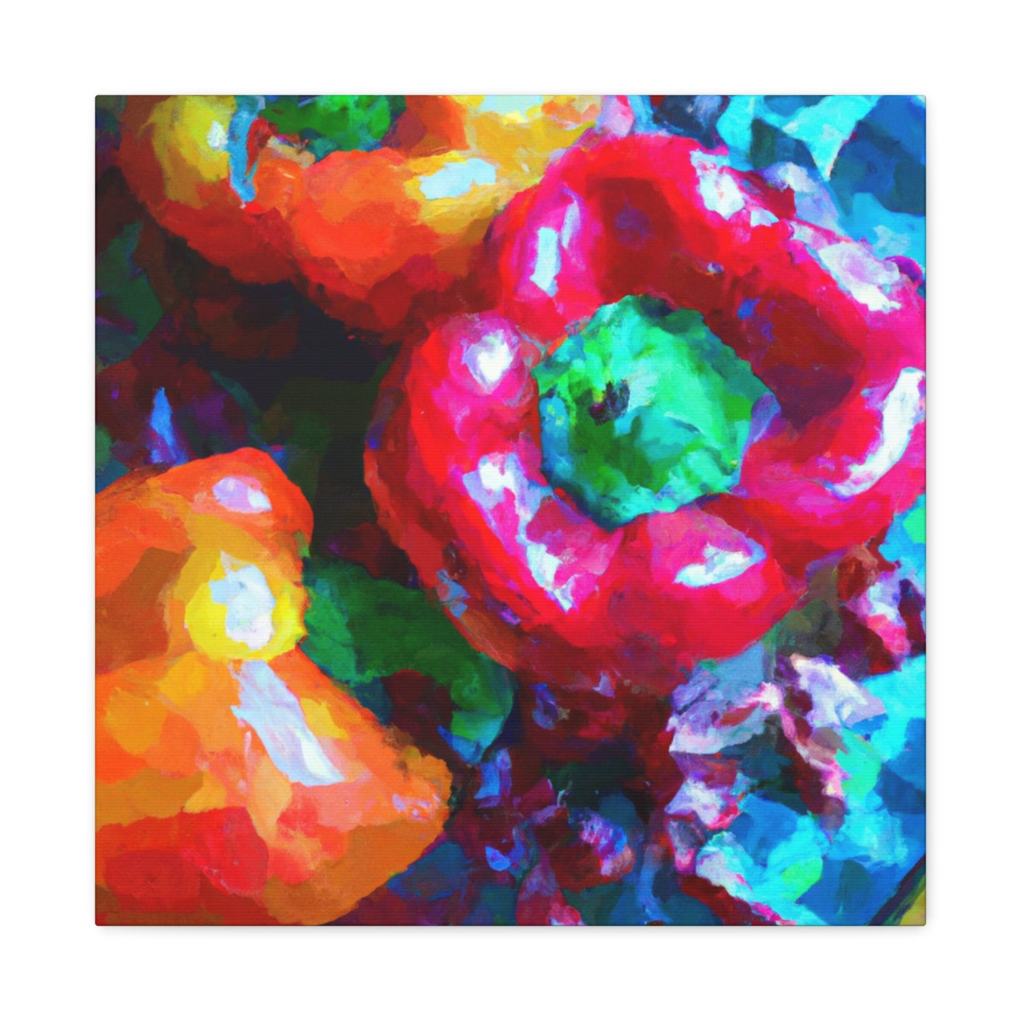 "Peppers of Post-Impressionism" - Canvas