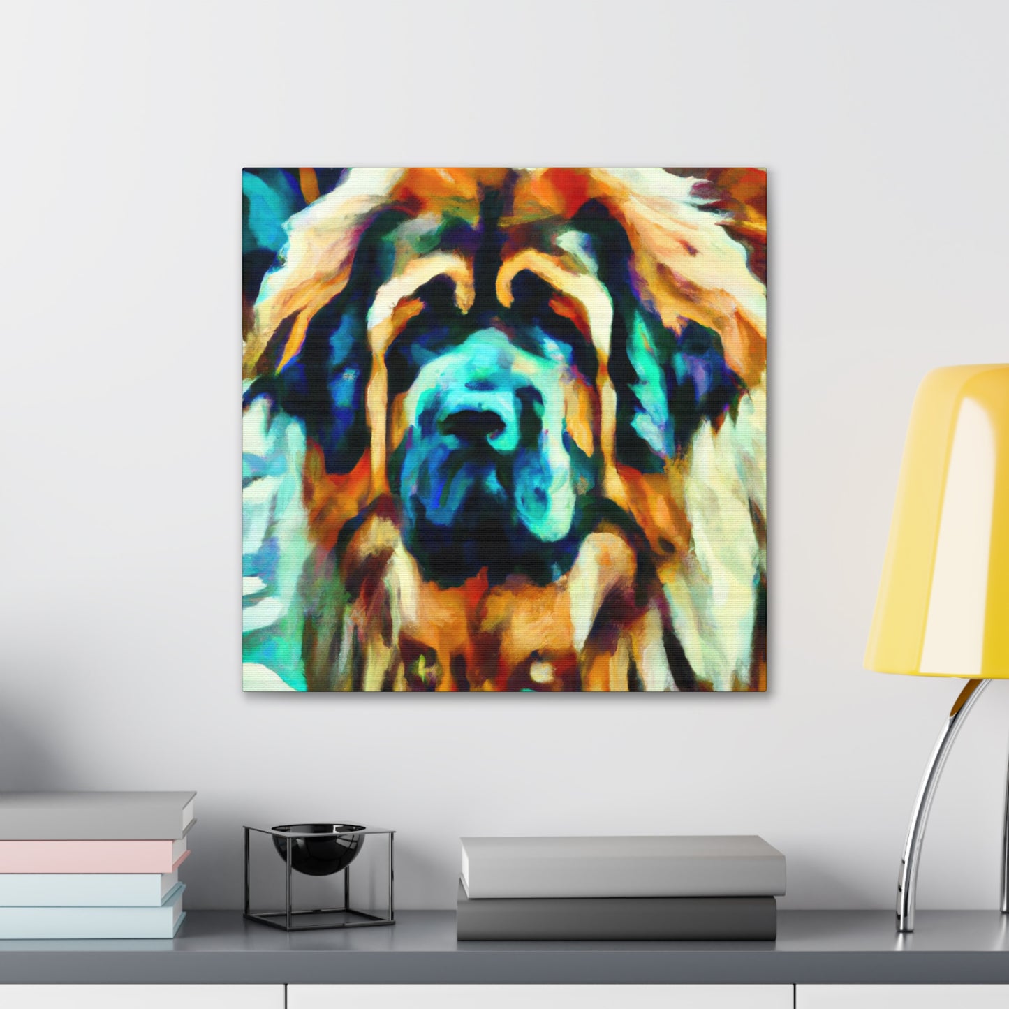 The Tibetan Guardian Dog - Canvas