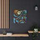 Octopus in The Sea - Canvas