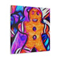 Gingerbread Man Fauvism - Canvas