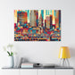 "Louisville Lively Colors" - Canvas