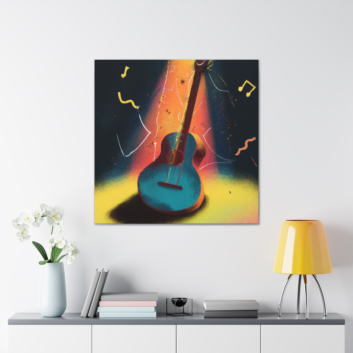 "Ring of Melody Strum" - Canvas