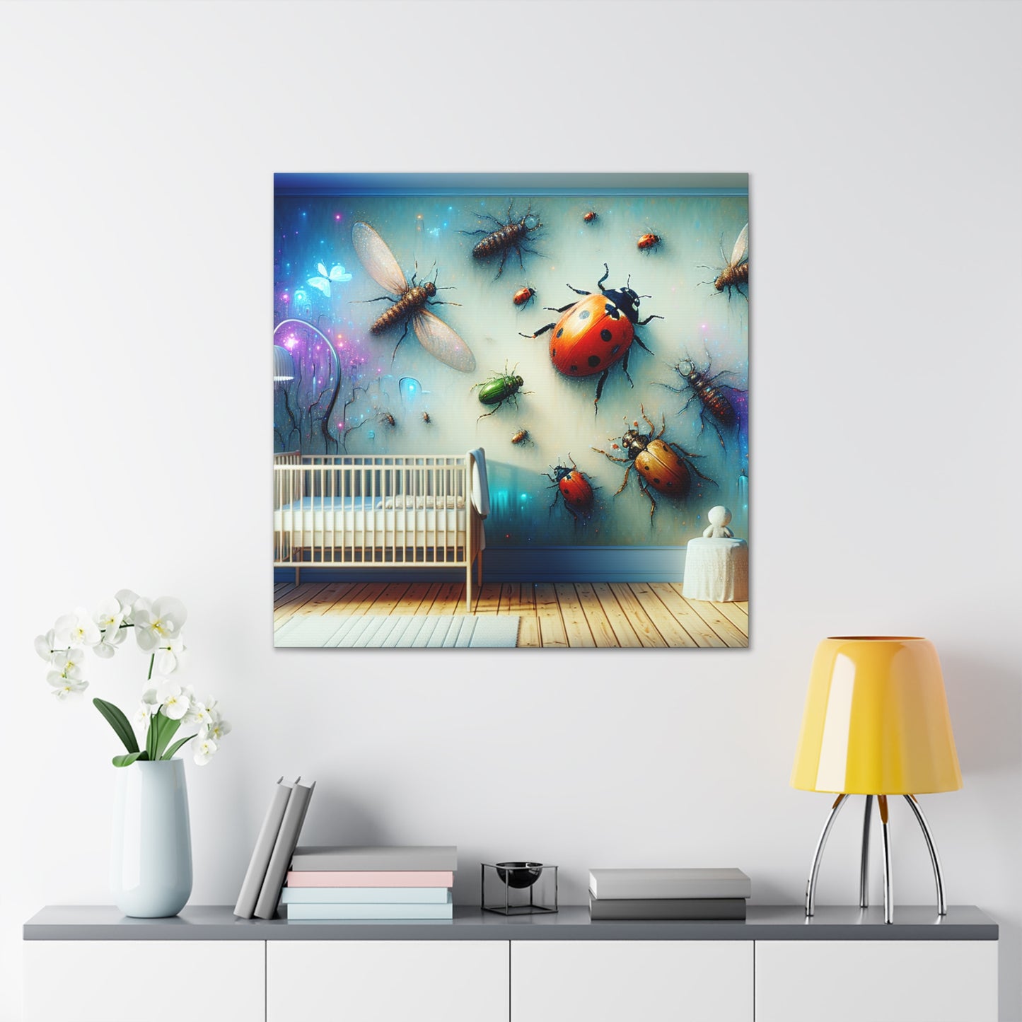 "Enchanted Garden Symphony" - Canvas