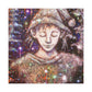 Elf in Pointillism - Canvas