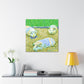 Cute Guinea Pig Painting - Canvas