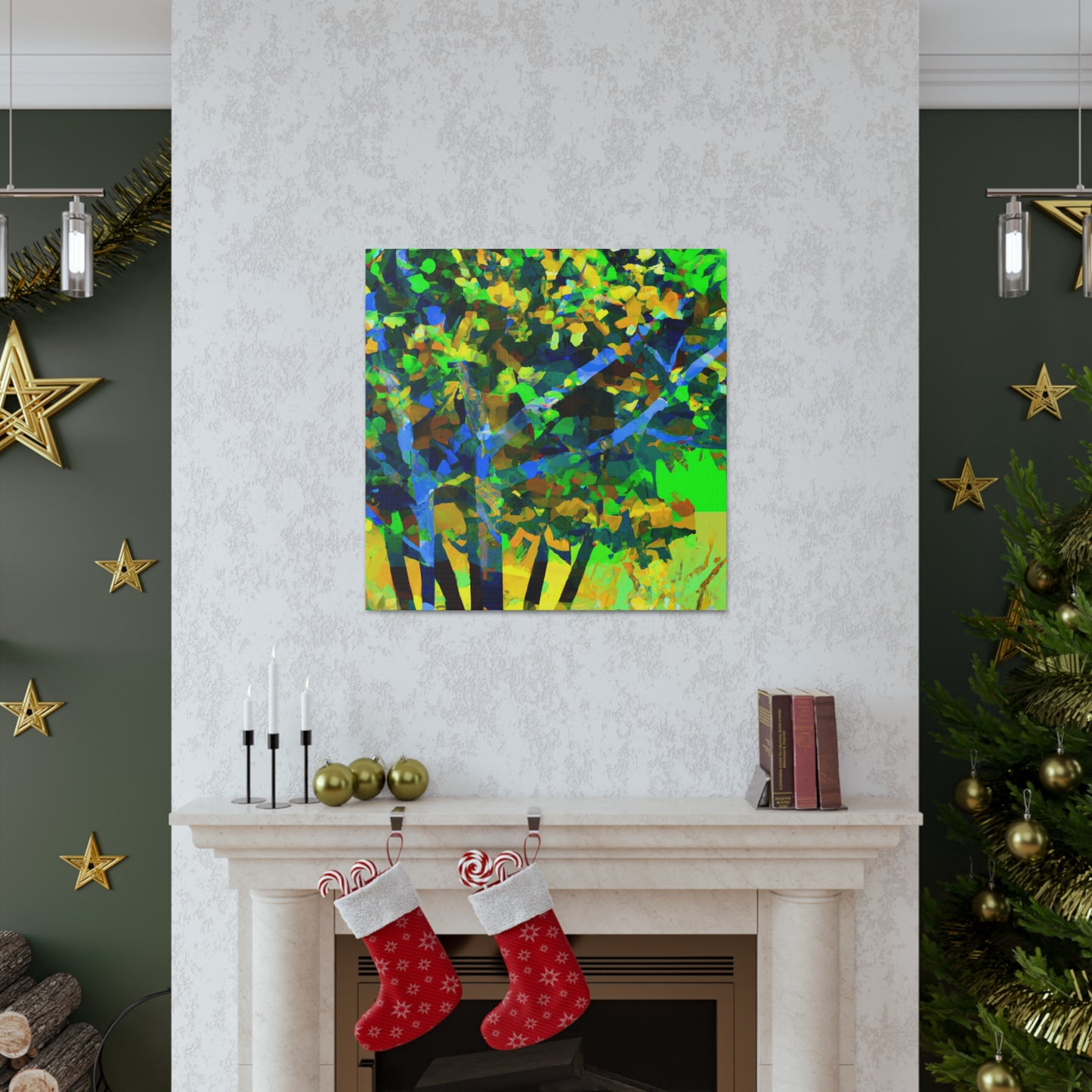 "Beech Tree Contemplation" - Canvas