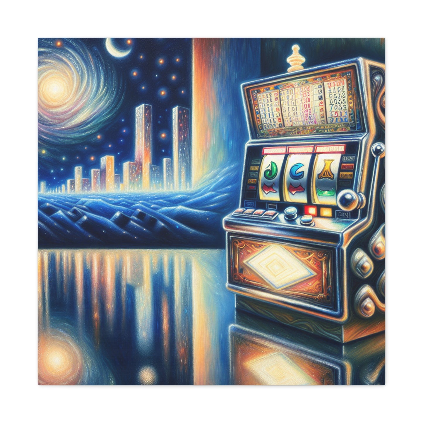 "Mystical Jackpot Dream" - Canvas