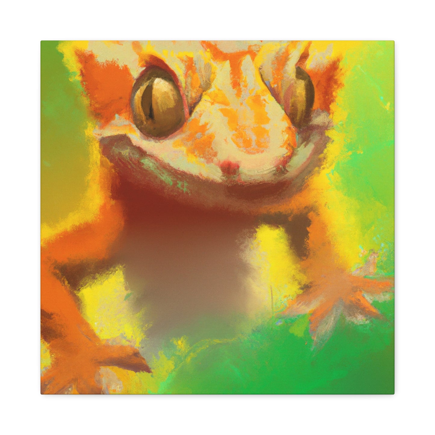 Crested Gecko Hues - Canvas