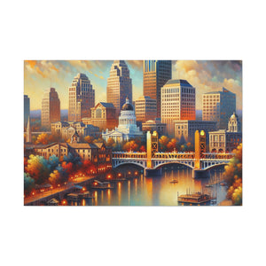 Golden Dreams of Sacramento - Canvas