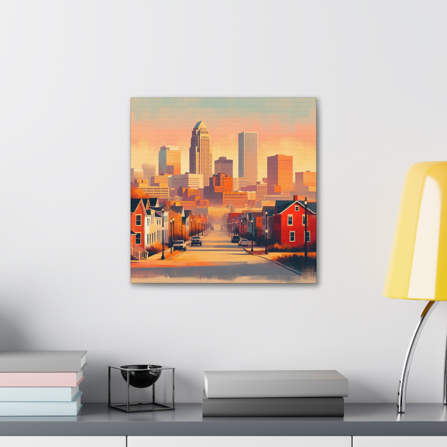 "Sublime Serenity of Omaha" - Canvas