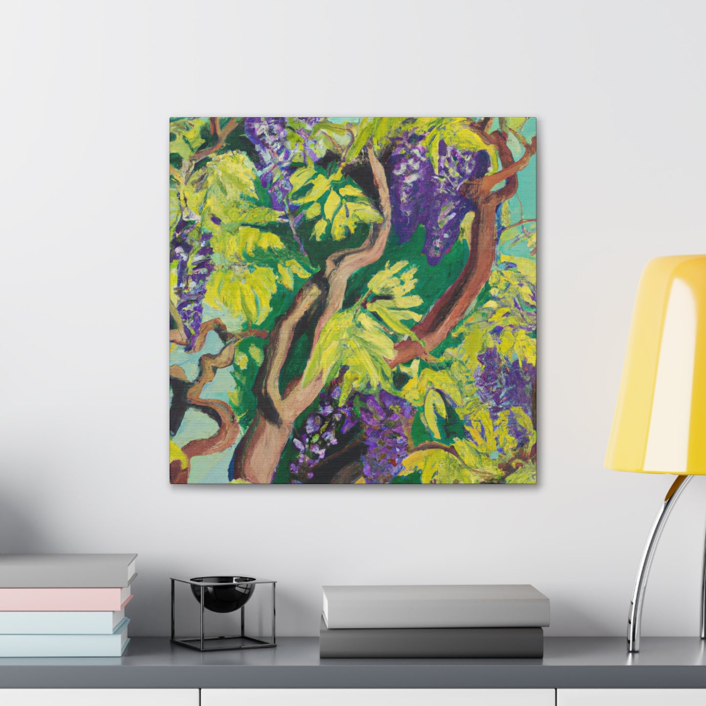 "Wisteria In Bloom" - Canvas