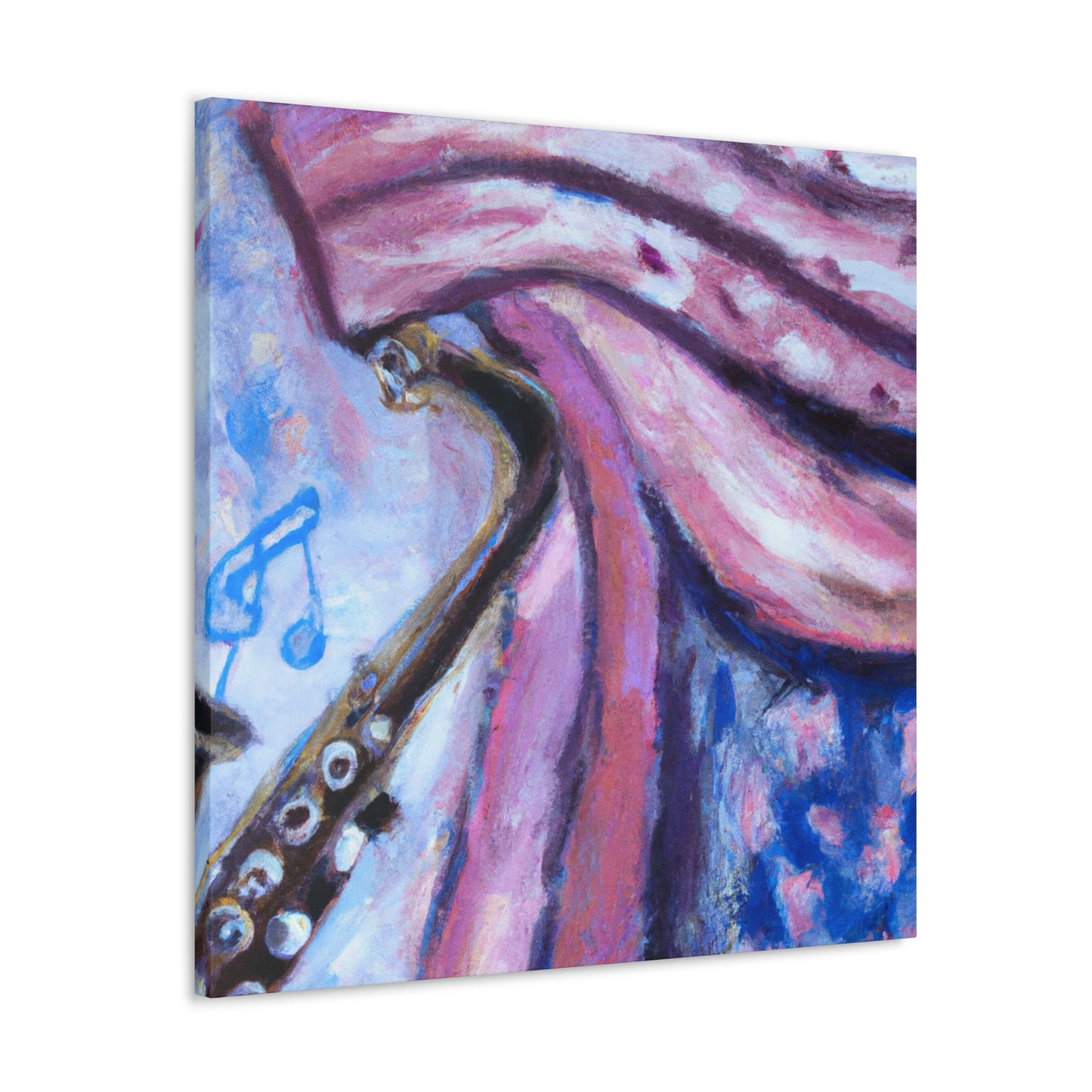 "Clarinet at Dusk" - Canvas