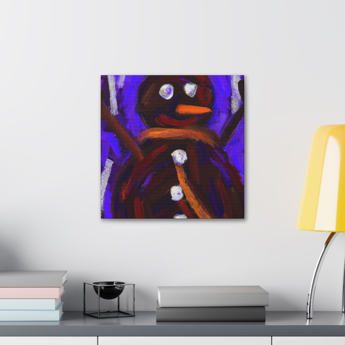 Frosty the Snowman. - Canvas