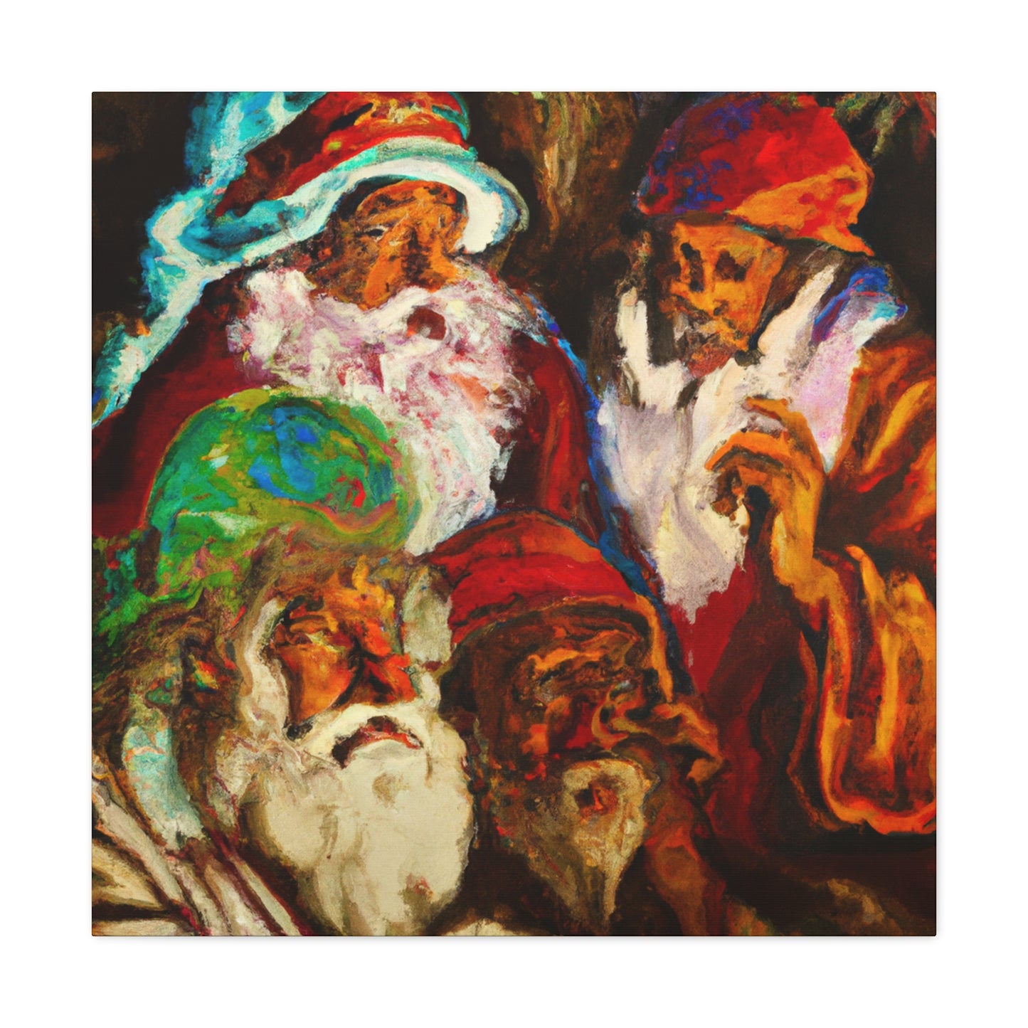 "Wise Men's Grandeur" - Canvas