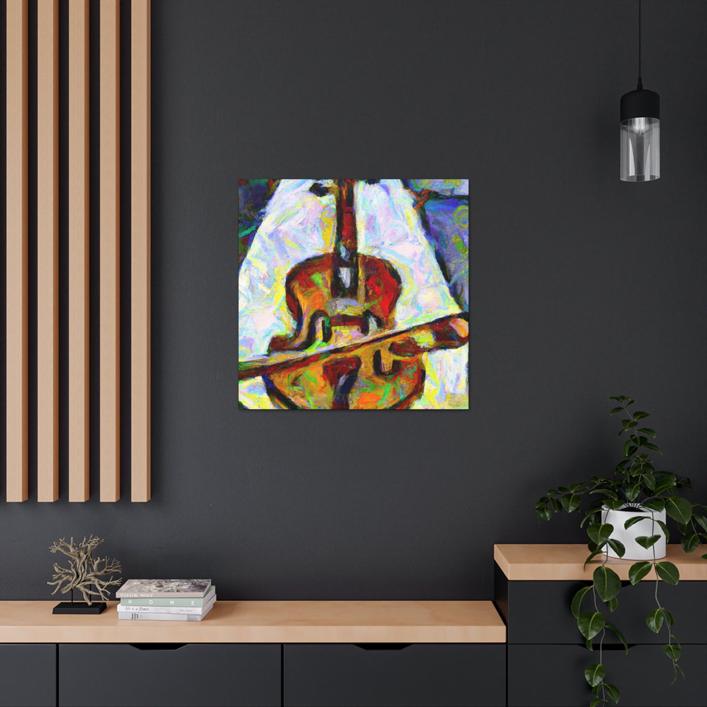 Mandolin of Expressionism - Canvas