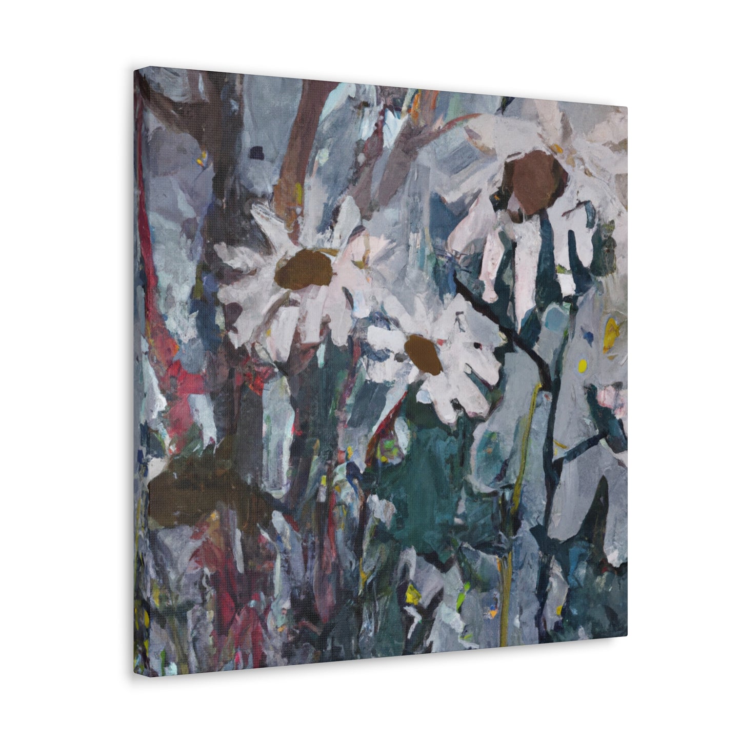 Daisy Ablaze in Color - Canvas