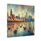 "Cityscape of Hope" - Canvas