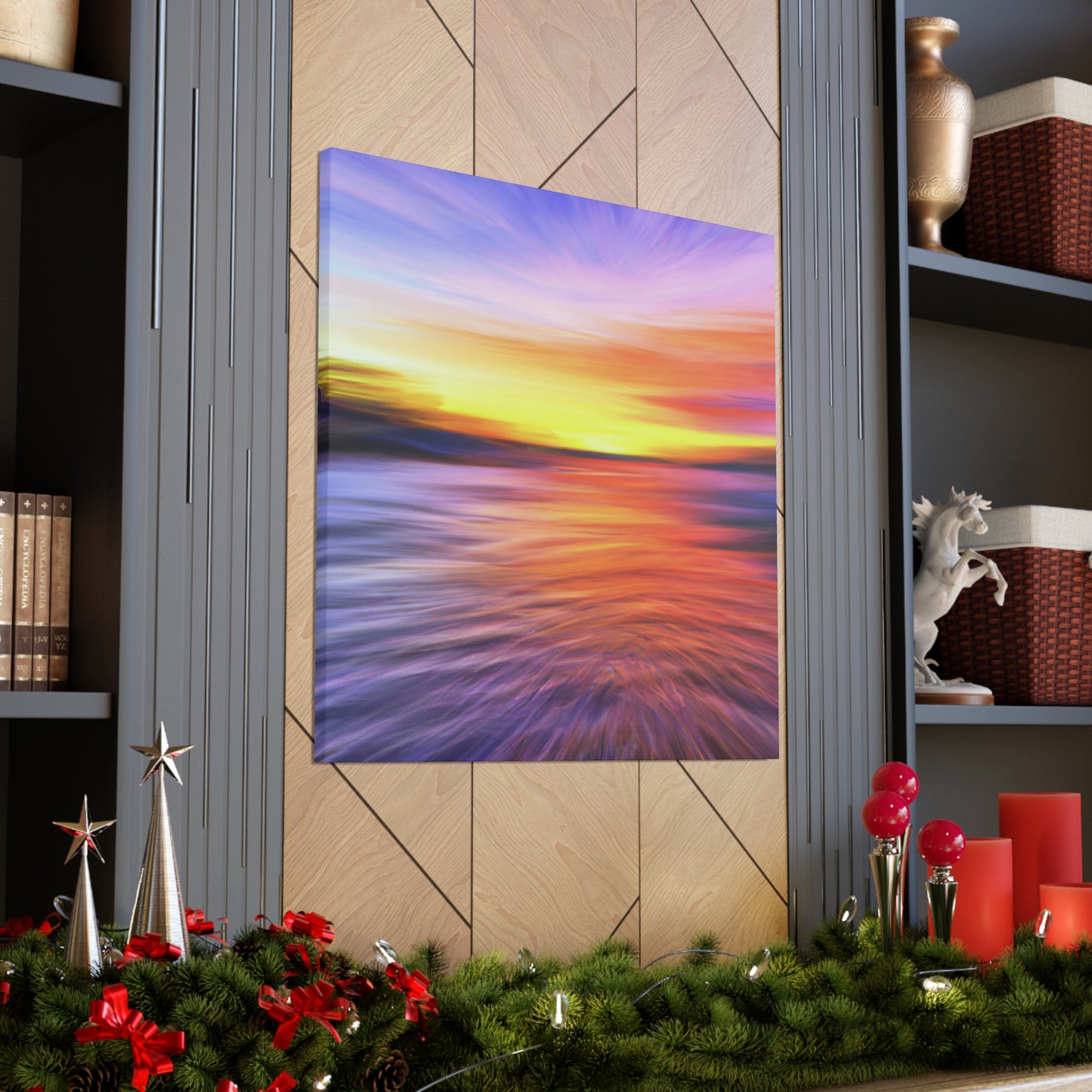 Ocean Sunrise Glows - Canvas