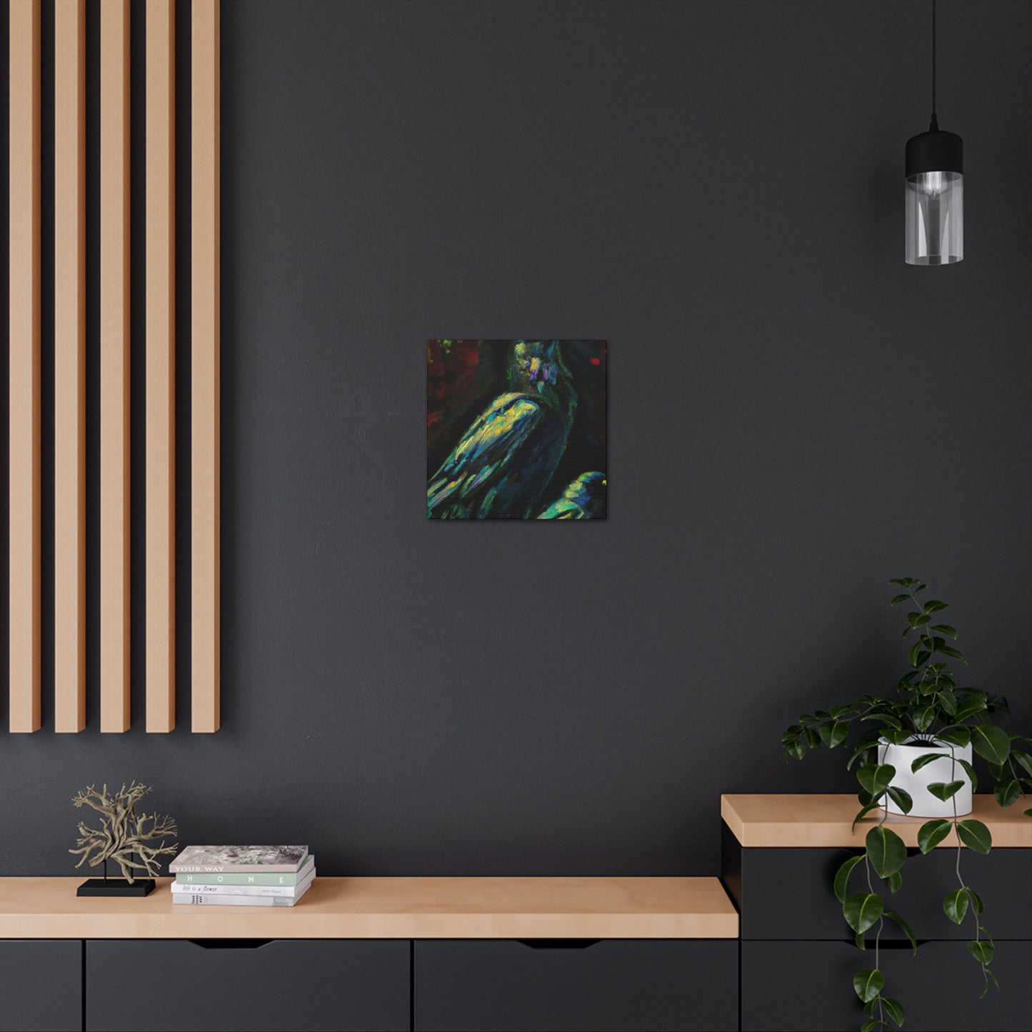 "American Crows in Color" - Canvas