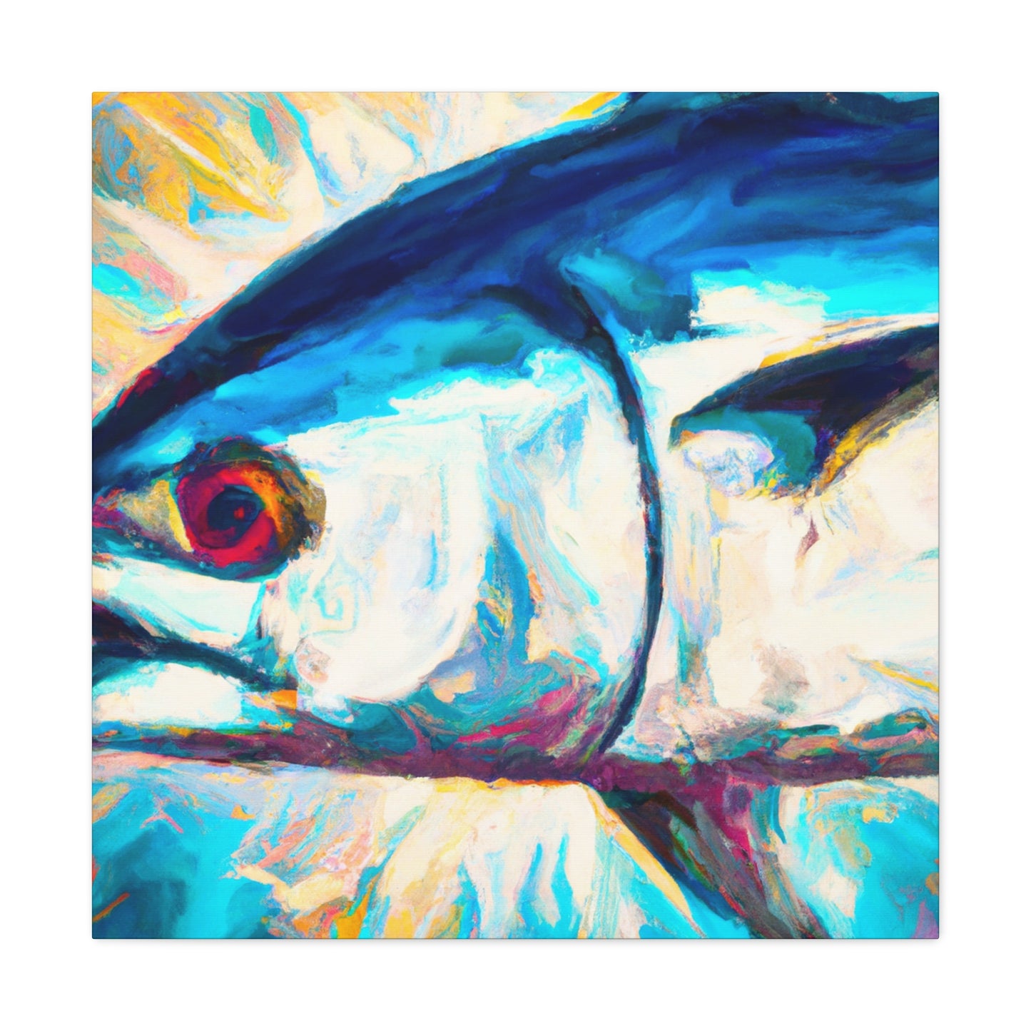 "The Tuna Majesty". - Canvas