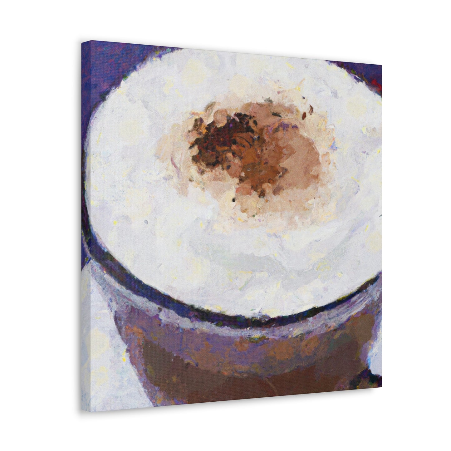 "A Cappuchino Impression" - Canvas