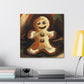 Gingerbread Man Grandeur - Canvas