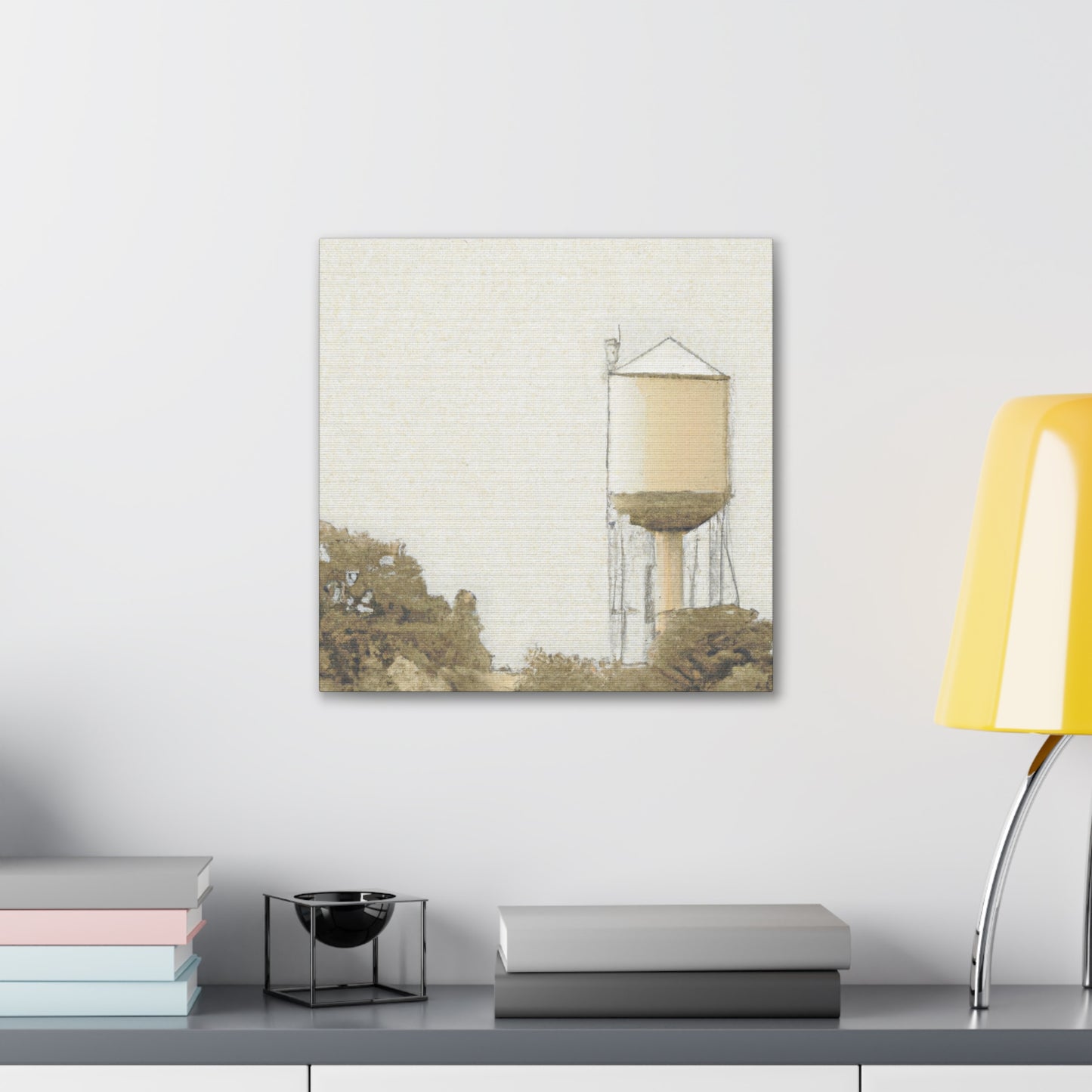 Water Tower Majestica - Canvas