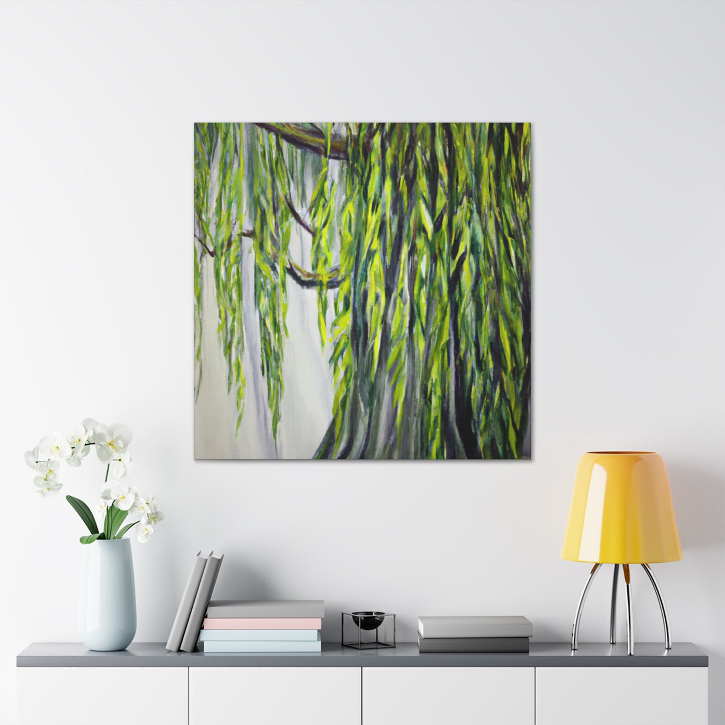 "The Singing Willow Tree" - Canvas