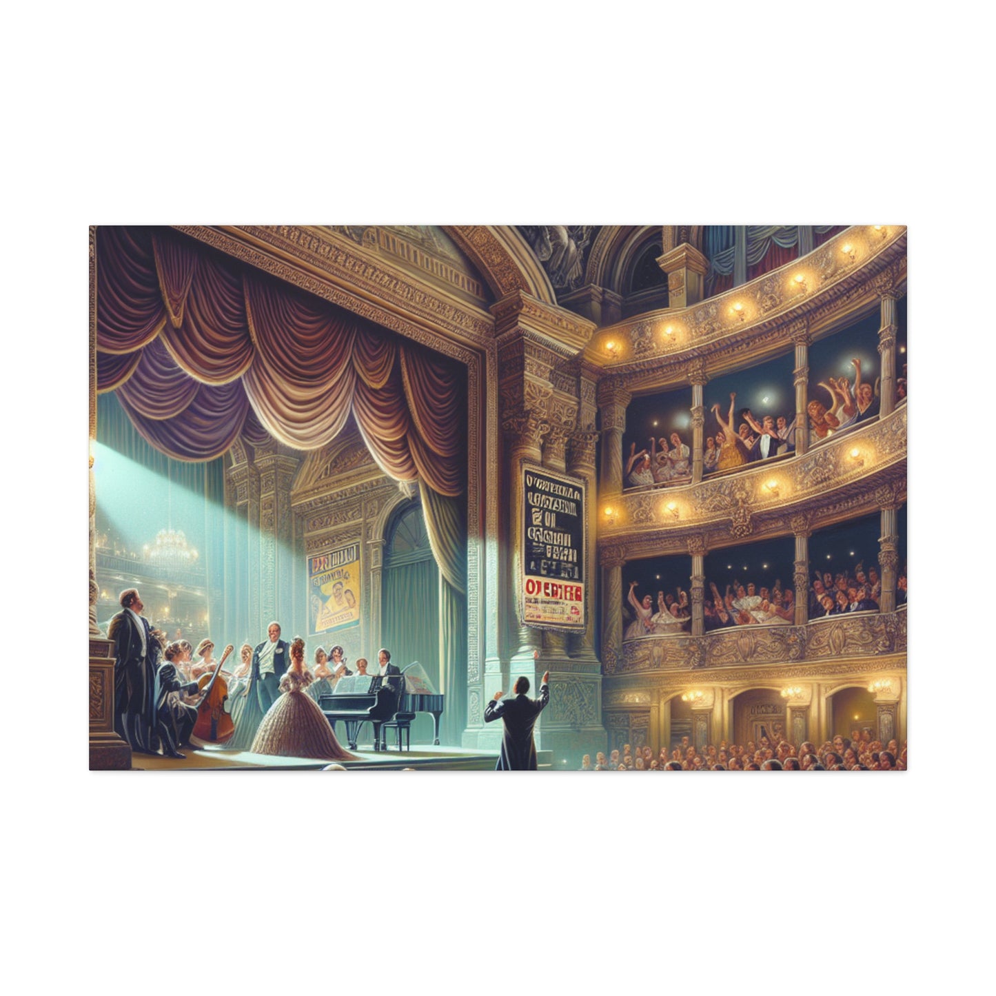 Enchanted Operatic Reverie - Canvas