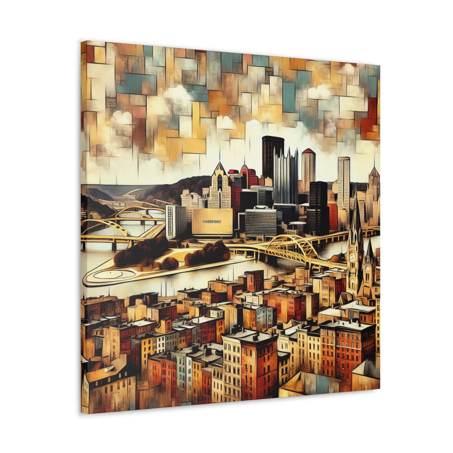 "Steel City Spectrum" - Canvas