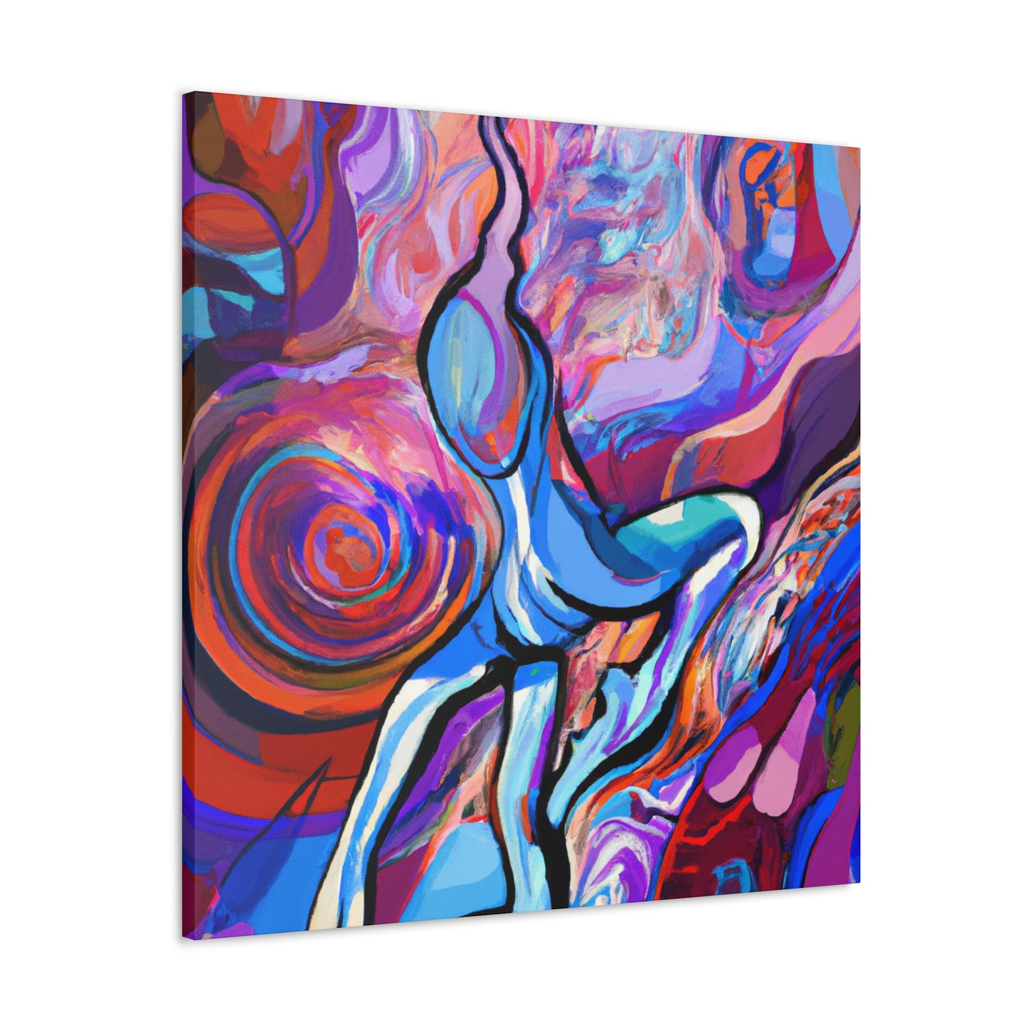 Yoga Expressionism Bliss - Canvas