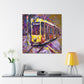 Tram in Impressionism - Canvas