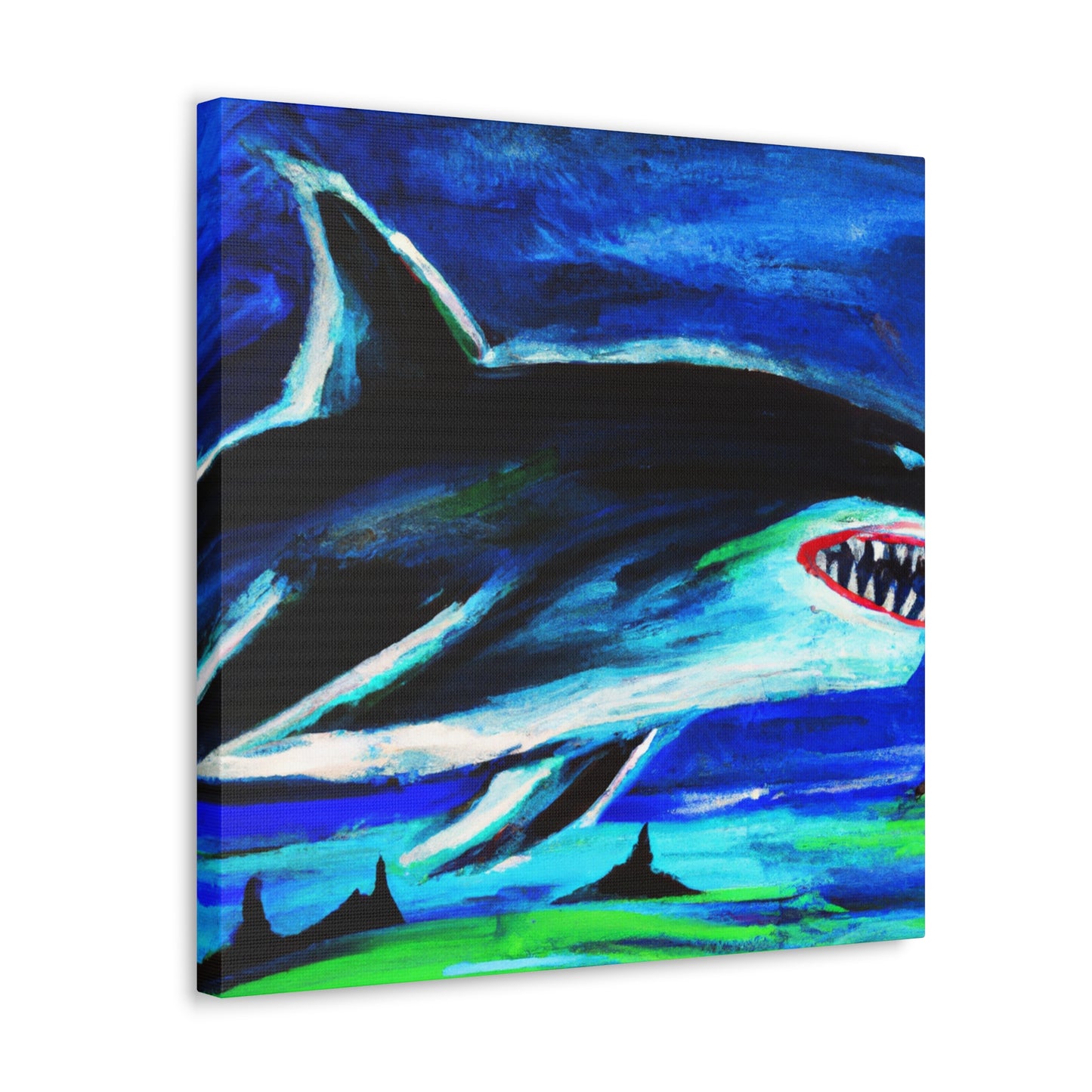 "The Shark Awakens" - Canvas