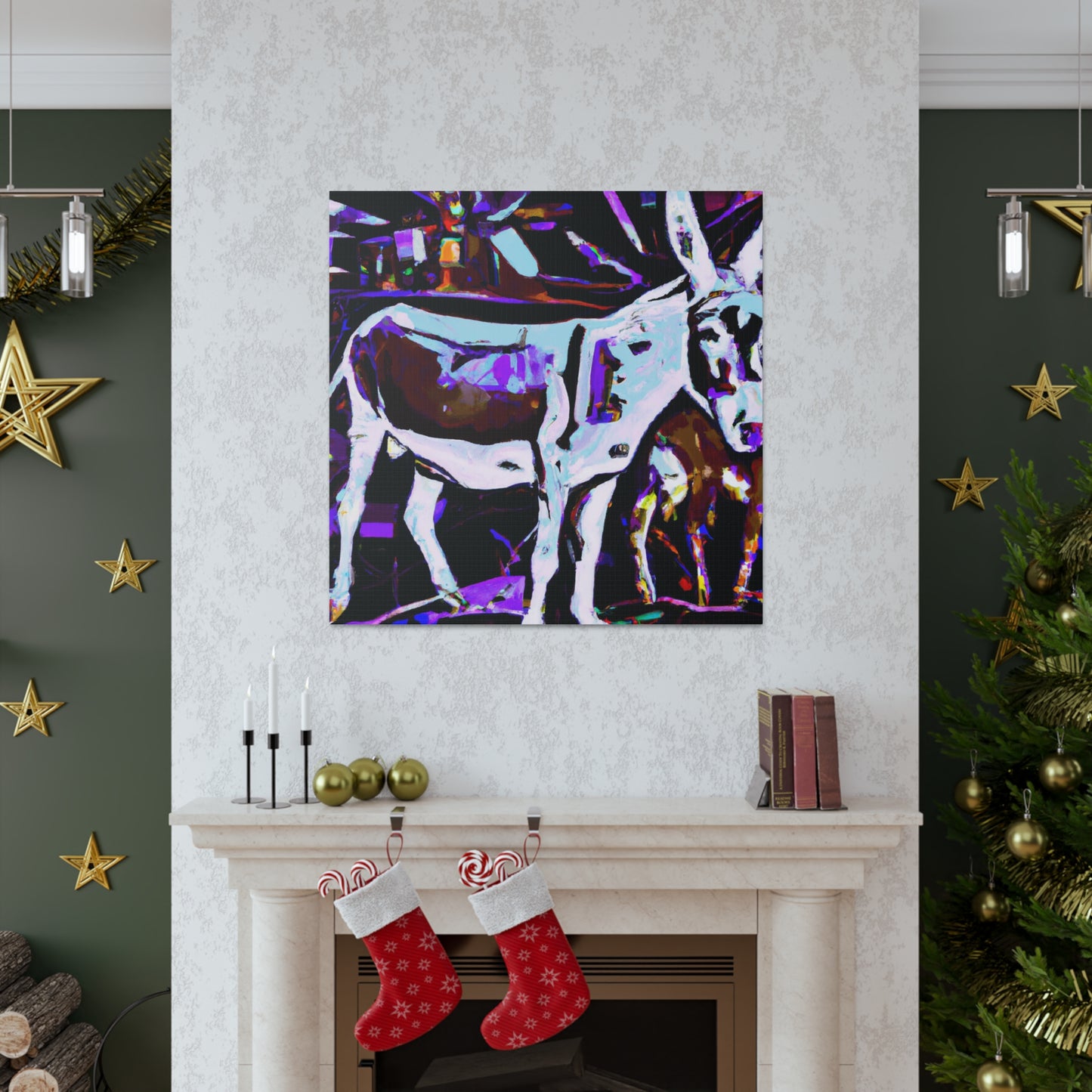 Donkey's Expressionistic Dream - Canvas