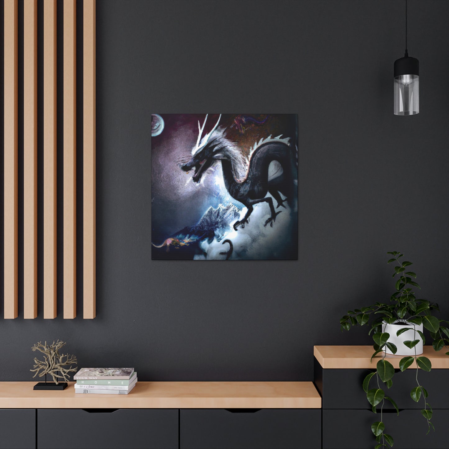 Dragon in Dreamscape - Canvas