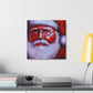 Santa Comes To Town - Canvas