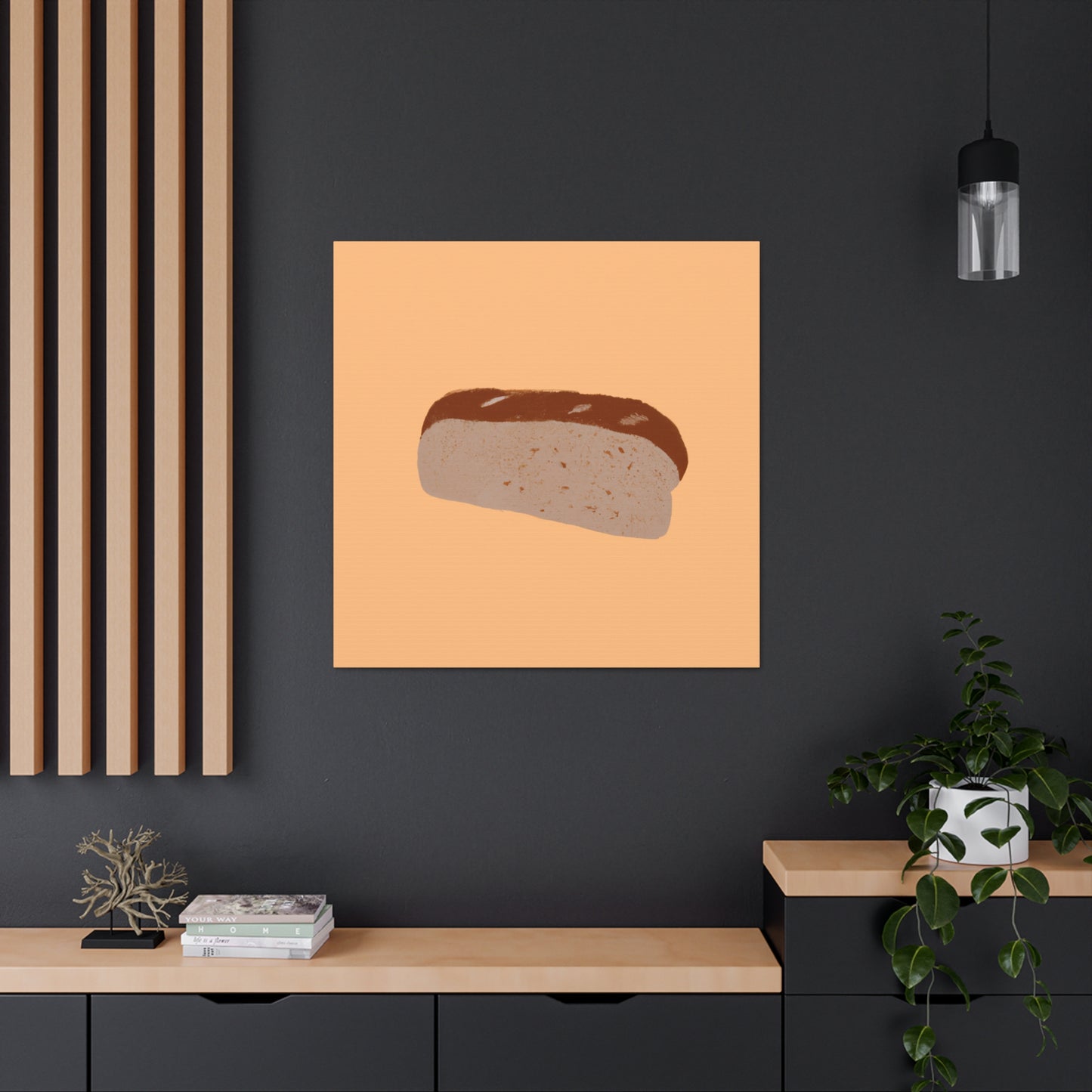 "Bread of Minimalism" - Canvas