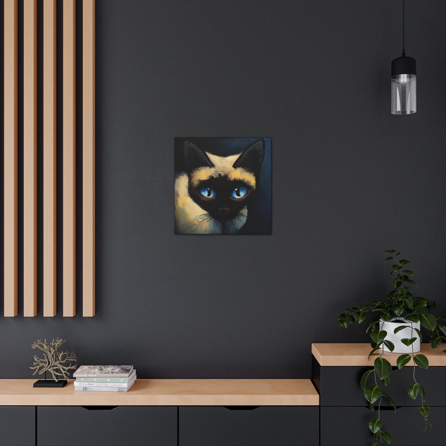 Siamese Dreamscape Scene - Canvas