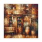 Whispering Jazz Tapestries - Canvas