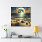 Celestial Nocturnal Revelry - Canvas