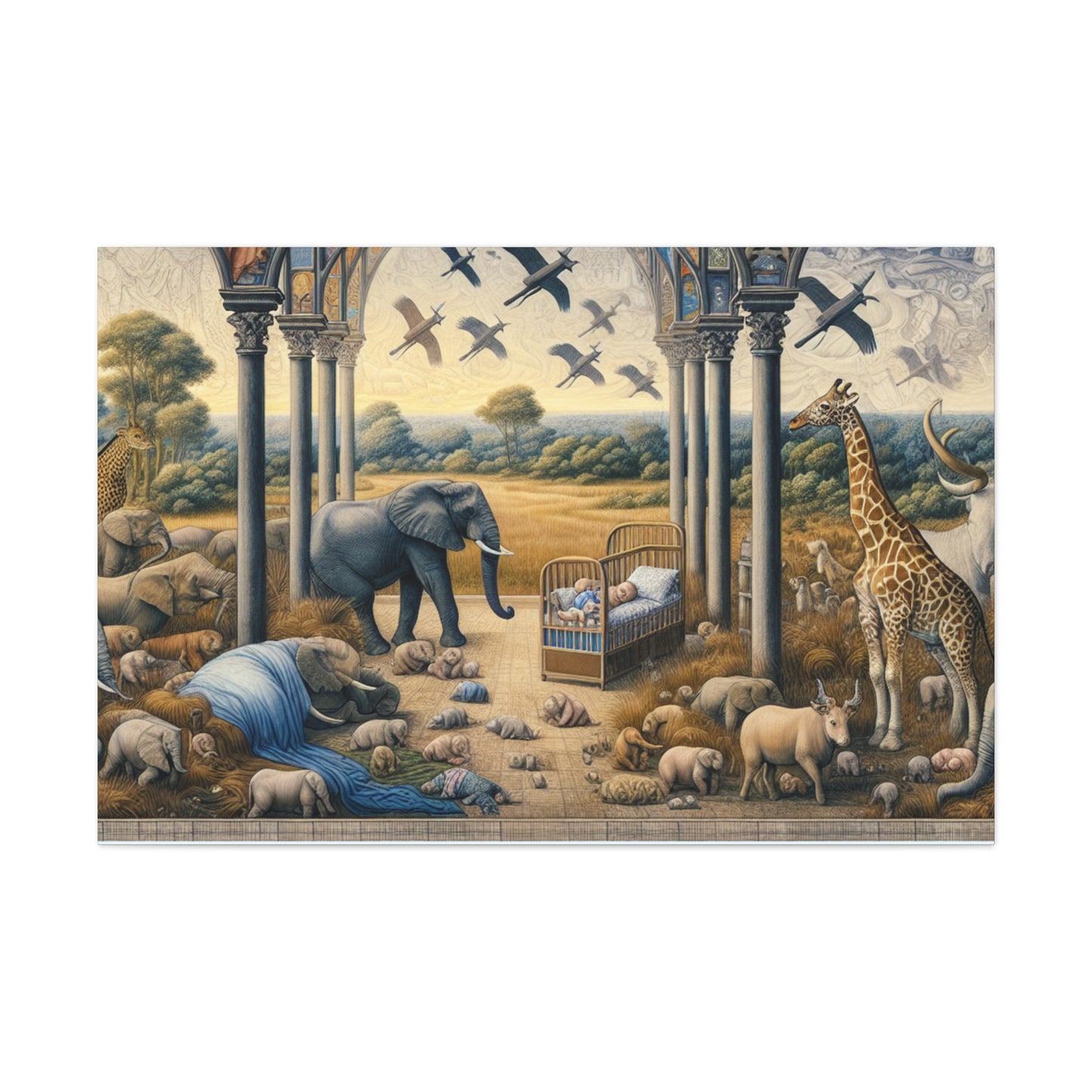 Wild Majesty Unleashed - Canvas