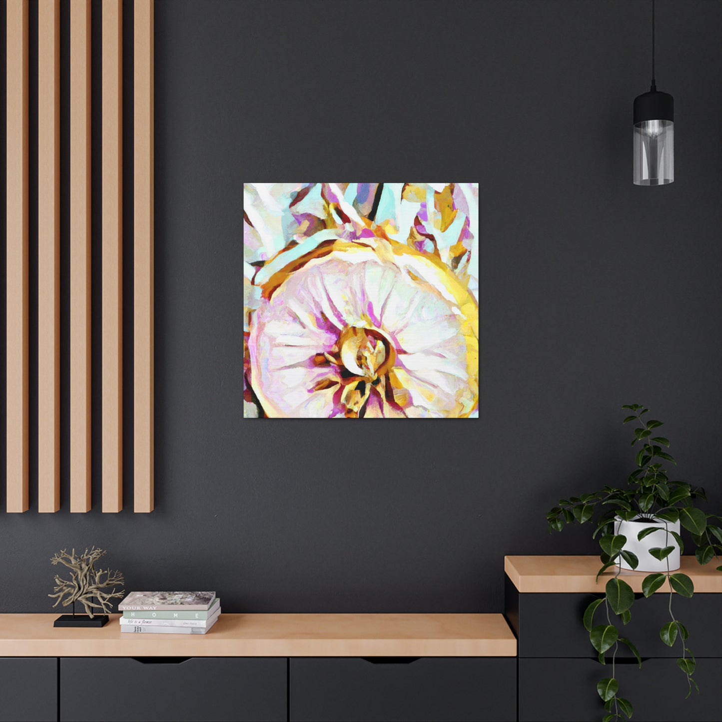 Onion in Abstraction - Canvas