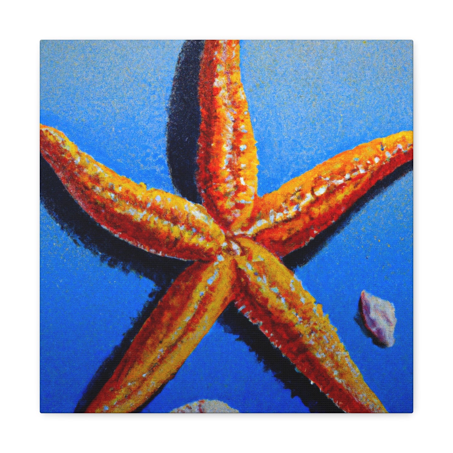 "Starfish Under Moonlight" - Canvas