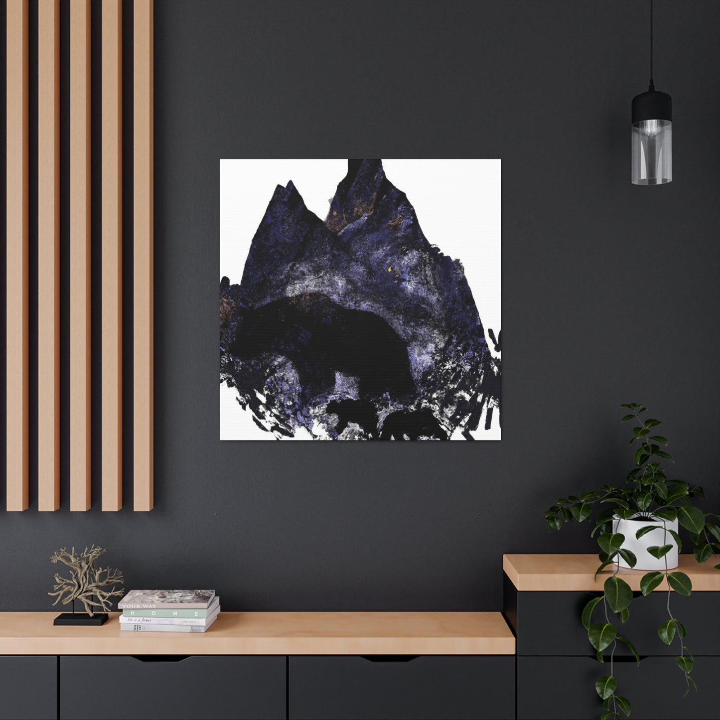 Black Bear Beauty Idol - Canvas