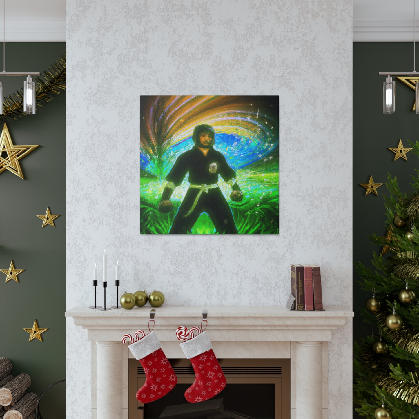 Kung Fu Warrior Dance - Canvas