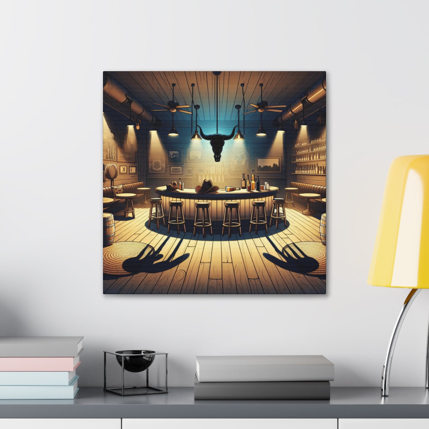 Wild West Saloon Sights - Canvas