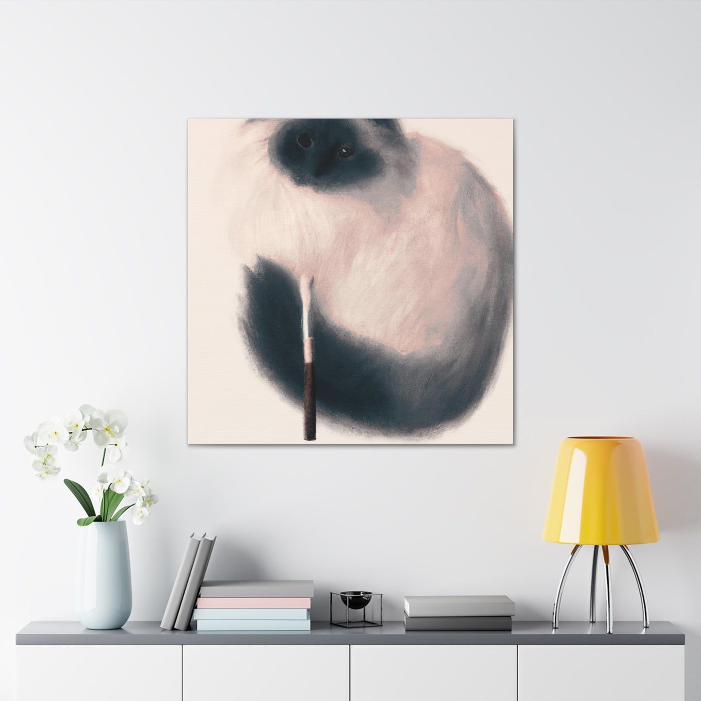 Ragdoll in Reflection - Canvas