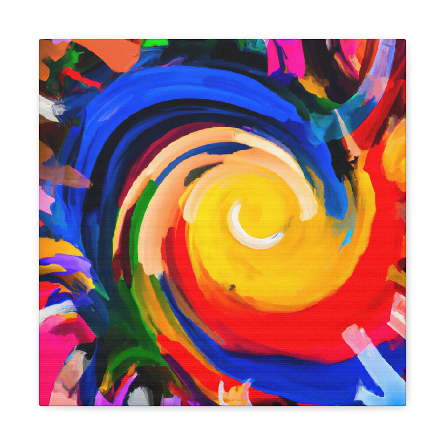 Odyssey of Colorful Joy - Canvas