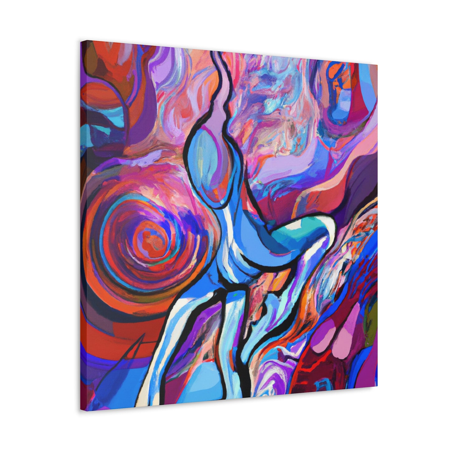 Yoga Expressionism Bliss - Canvas