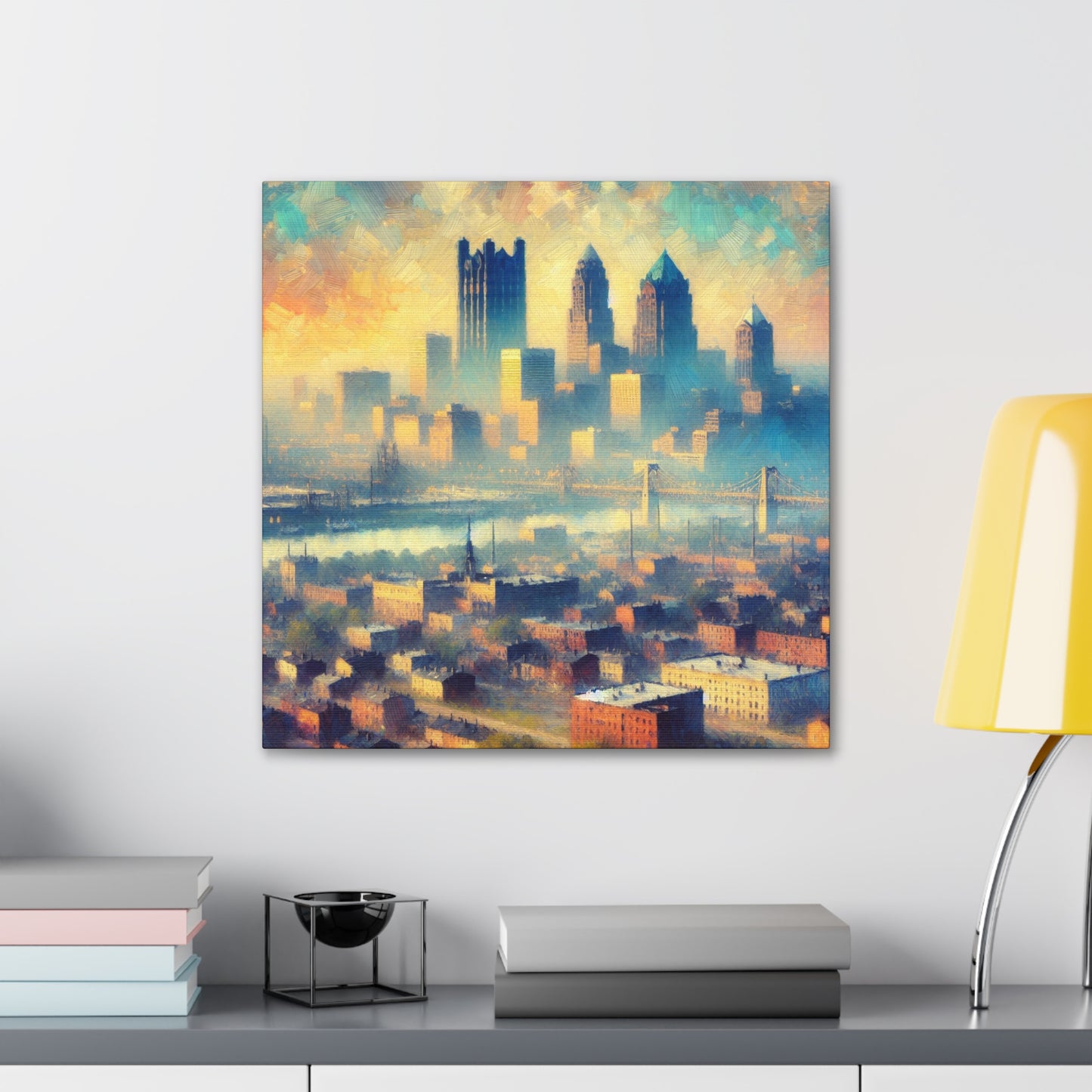 "River City Poetic Reverie" - Canvas